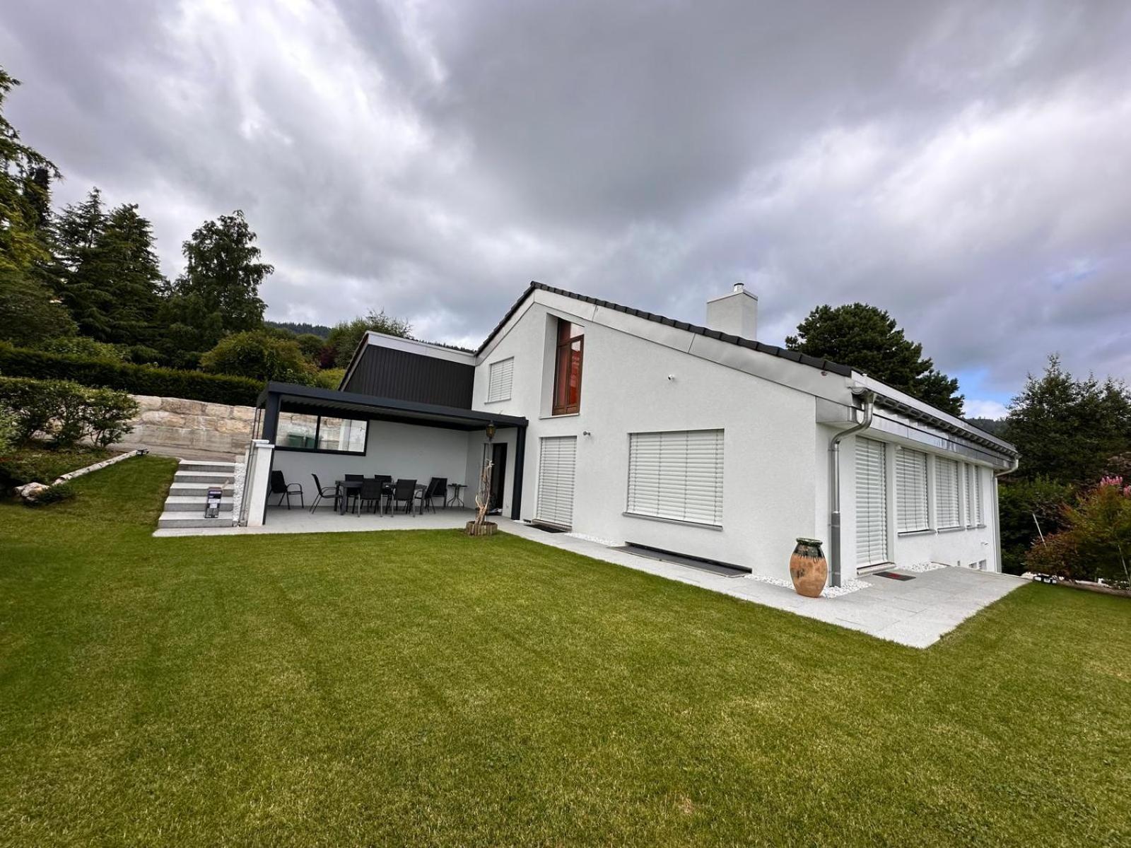 Villa Avec Vue Sur La Vallee Les Hauts-Geneveys Extérieur photo