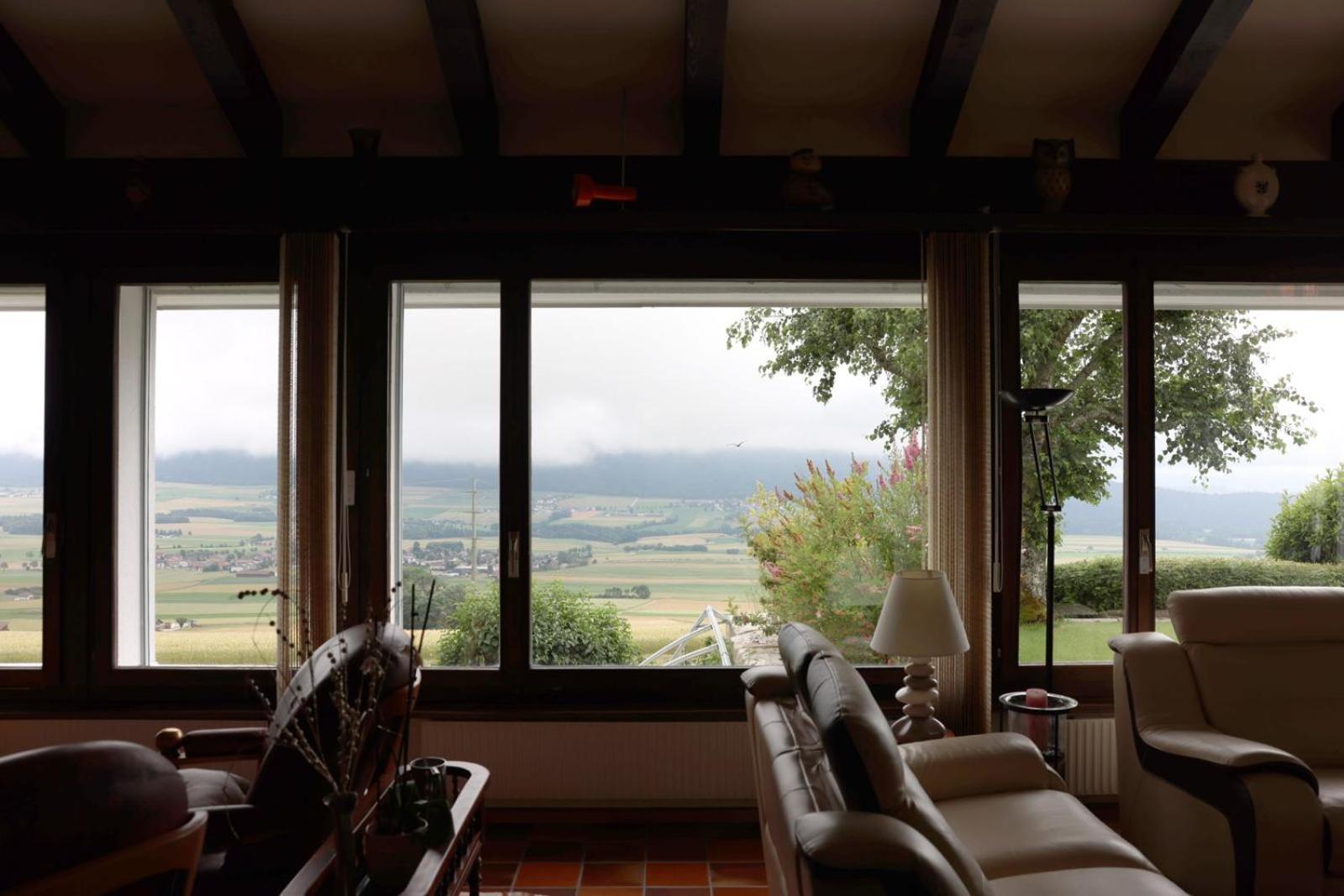 Villa Avec Vue Sur La Vallee Les Hauts-Geneveys Extérieur photo